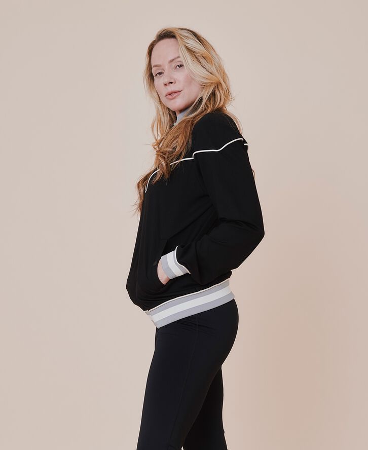 Taranto tracksuit jacket - Nero