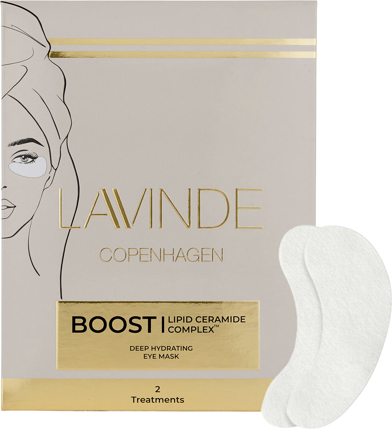 LAVINDE - BOOST - Deep Hydration Eye Mask (2 treatments)