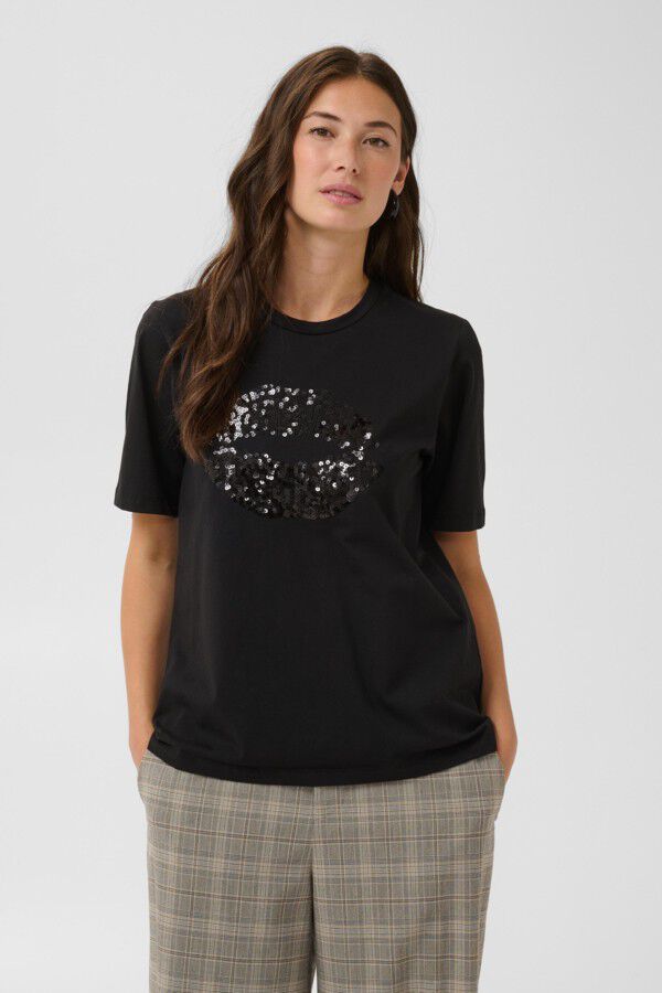 CUBREE GITH SEQUIN T-SHIRT