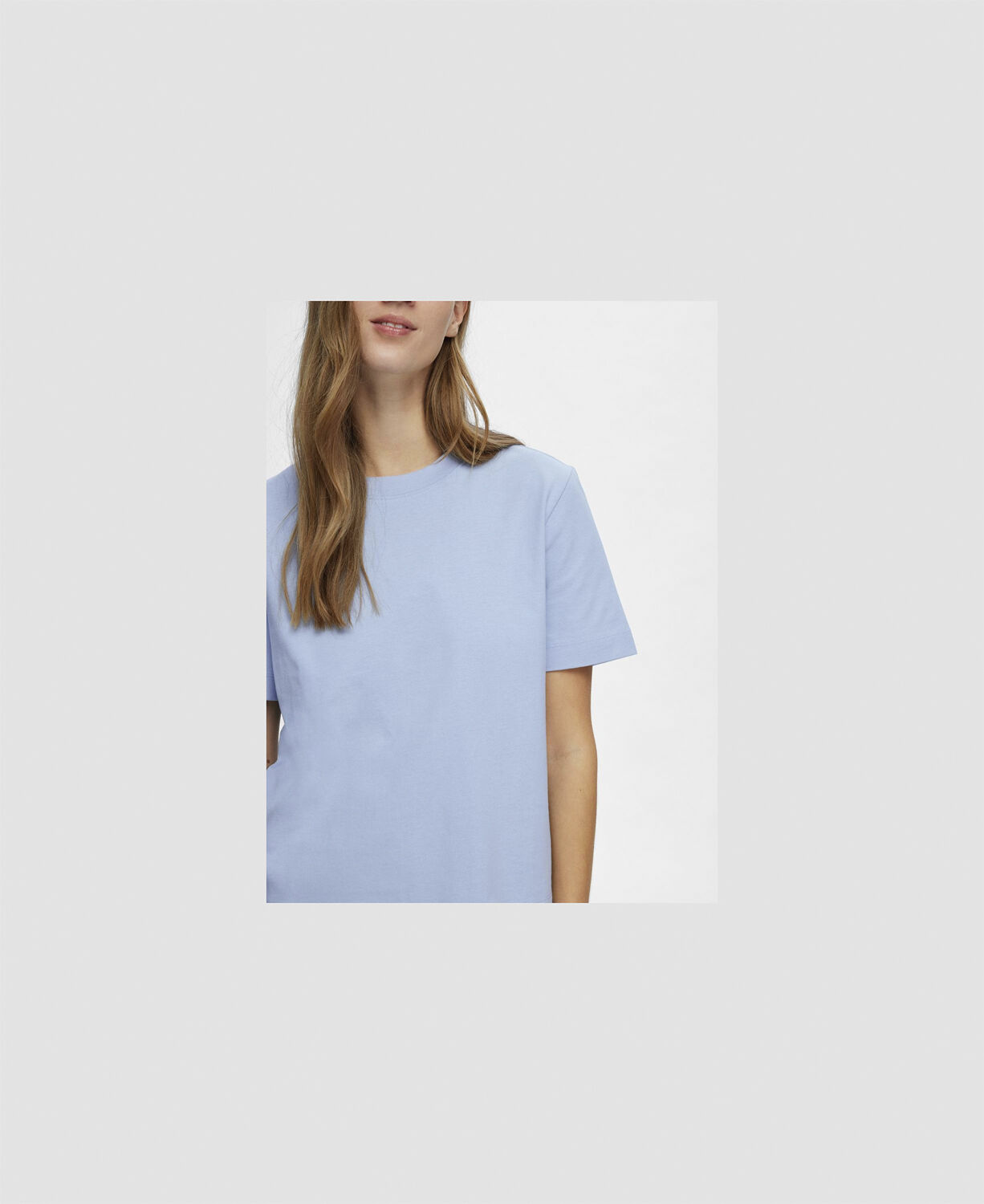 Slfessential Ss Boxy Tee Noos