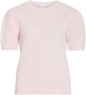 VIDALO O-NECK S/S KNIT TOP - NOOS