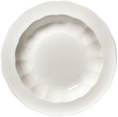 PASTA PLATE L WHITE SILHOUETTE