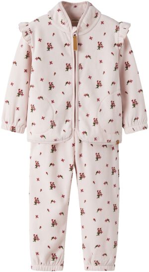 NMFLASPEKTRA FLEECE SET AOP LIL