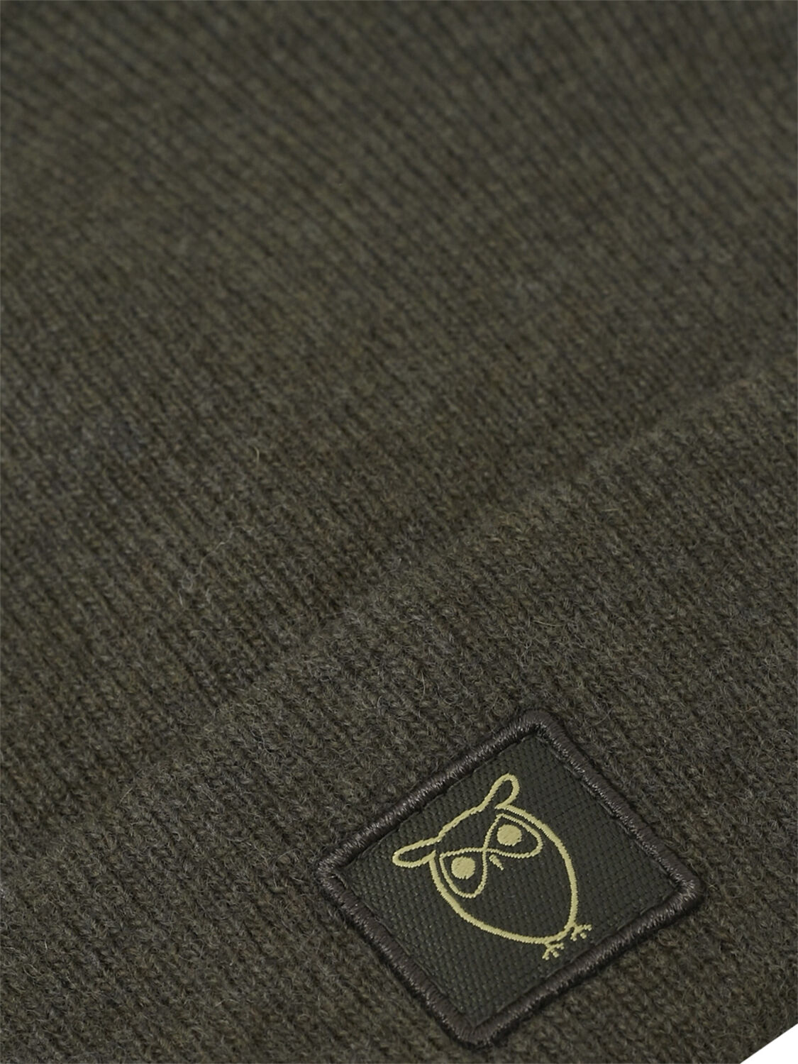 LEAF organic wool beanie - GOTS