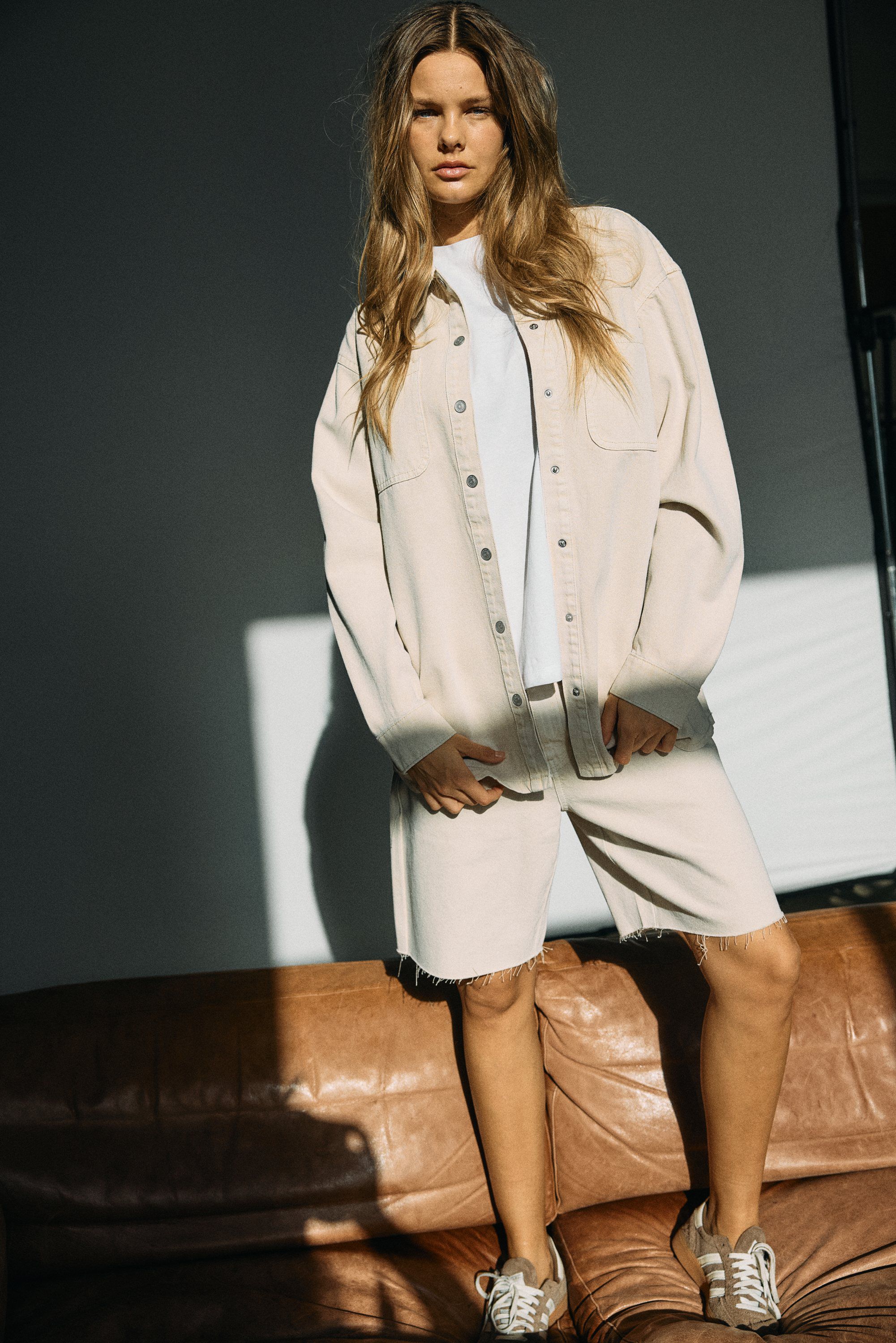 Nmalva L/S S Shacketboks i farger