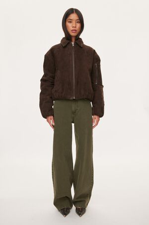 Spirit Suede Bomber