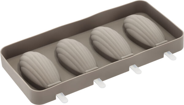 Ispinneform til 4 stk. Madeleine Latte Silikon