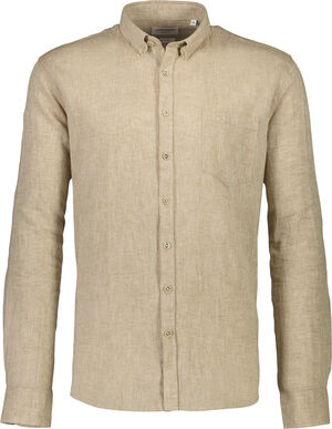 Cotton/linen shirt L/S