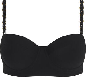 Emblem Half-Cup Bra
