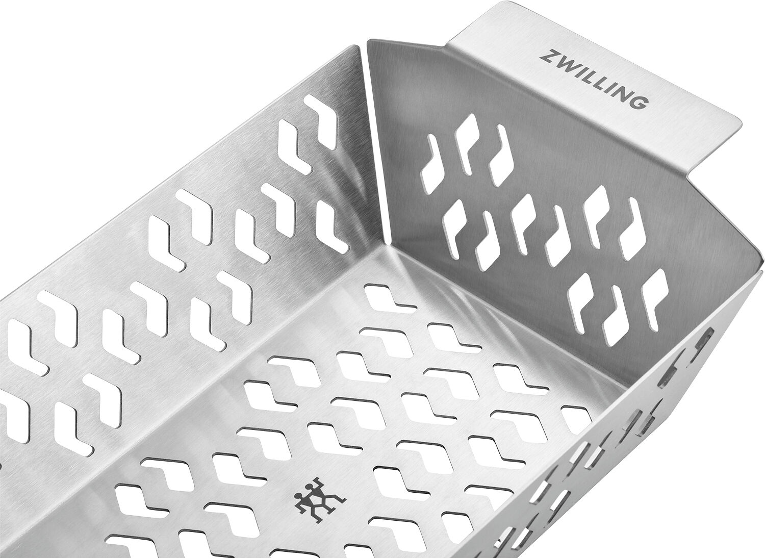 BBQ+ Grillkurv S S&oslash;lv Rektangul&aelig;r