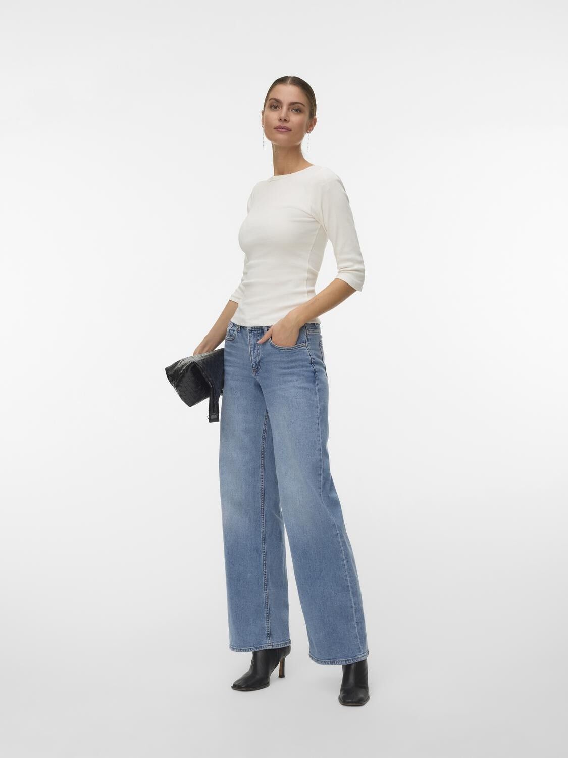 AWTHEA 3/4 BOATNECK TOP EXCL NOOS