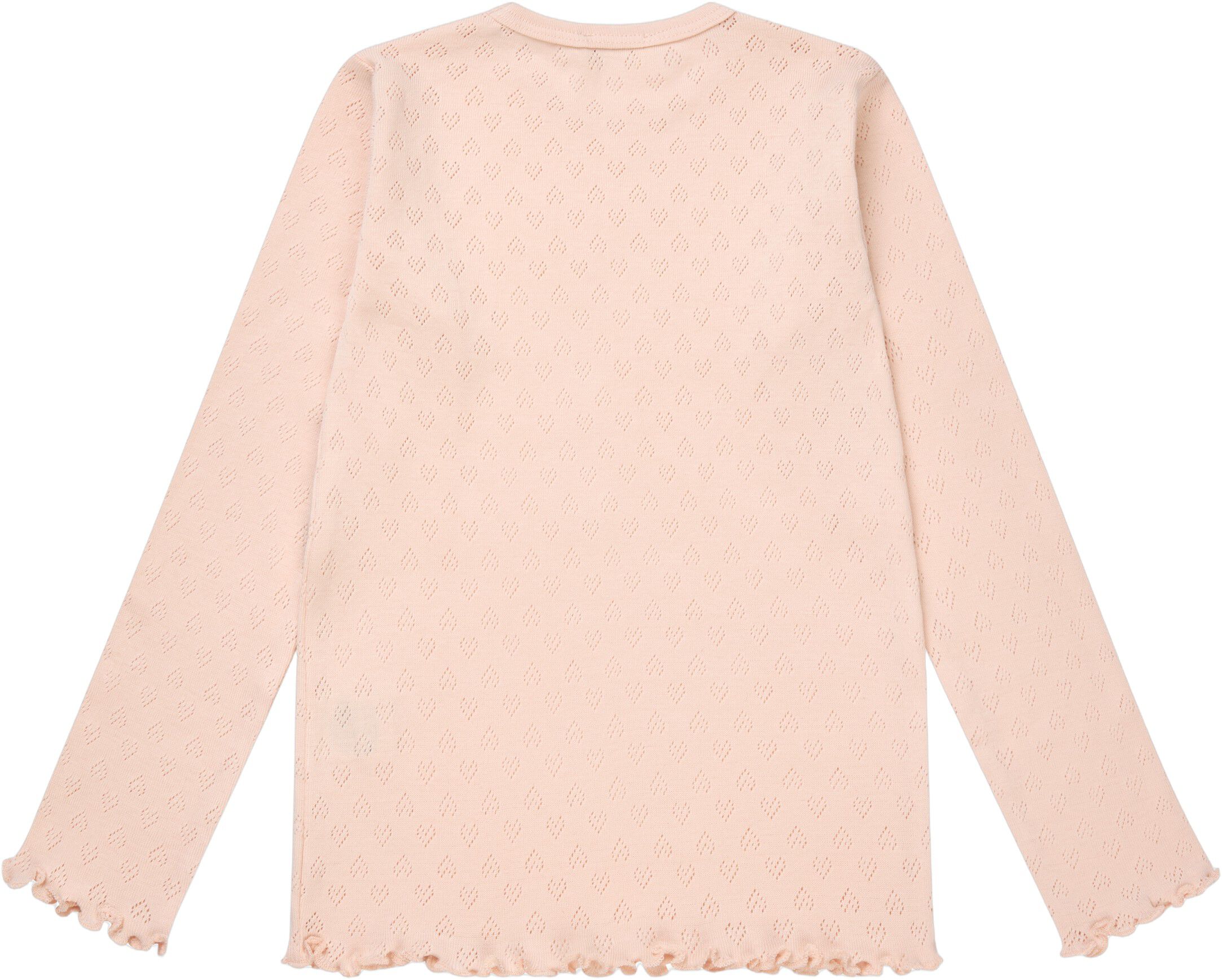 POINTELLE HEART LS TEE