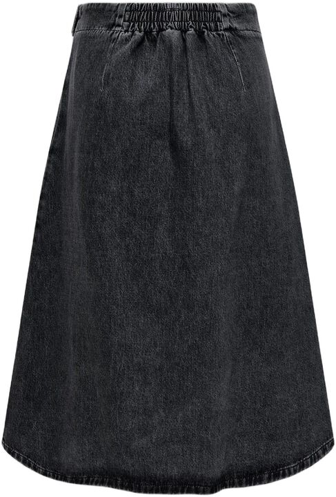 ONLTHEA WRAP MIDI SKIRT DNM CS DOT