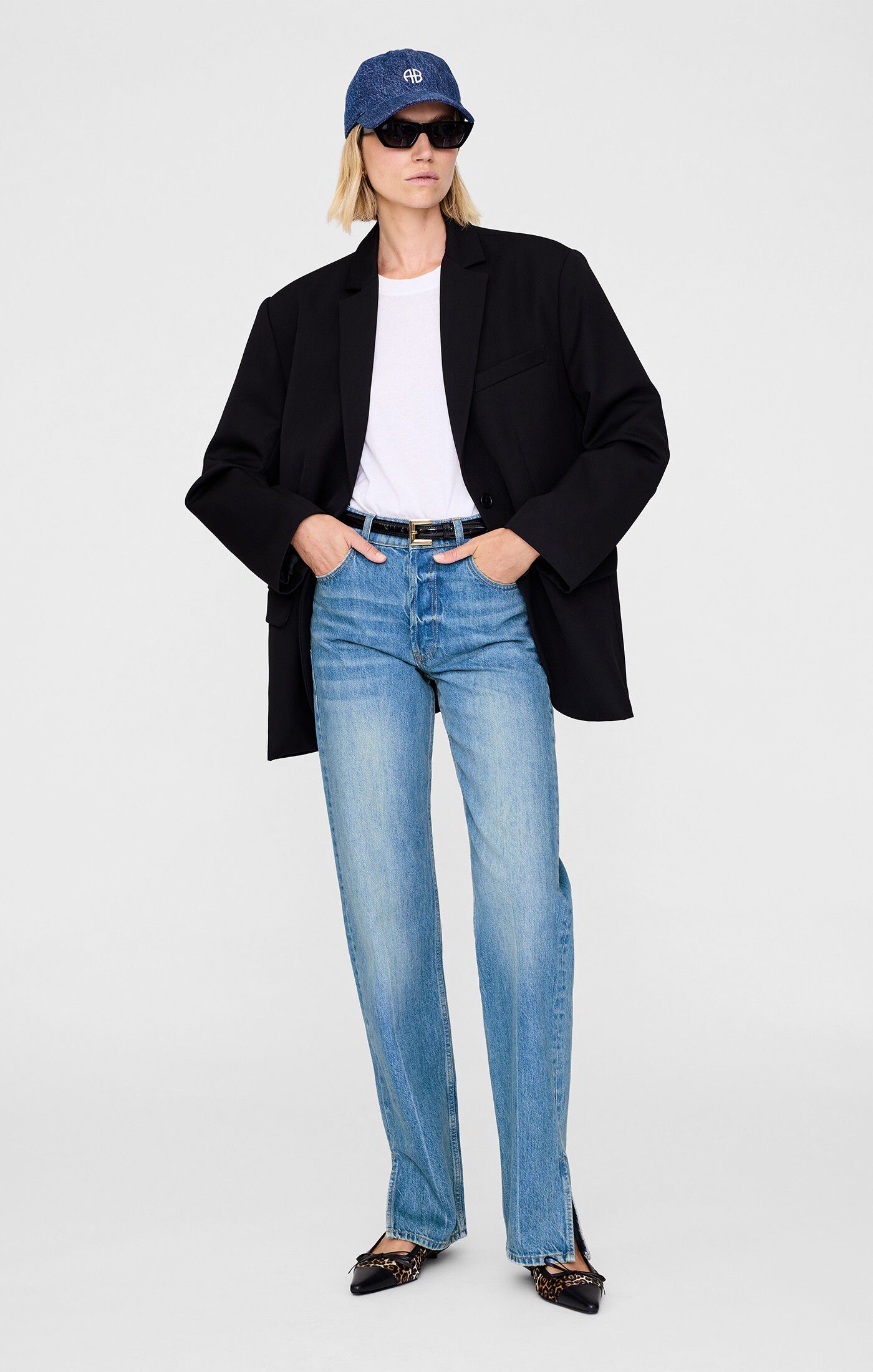 JEREMY BASEBALL CAP AB - CLEAN INDIGO