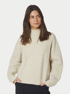 Anda Cable Knit Blouse