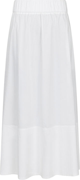 Yara Long Poplin Skirt