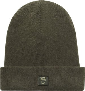 LEAF organic wool beanie - GOTS