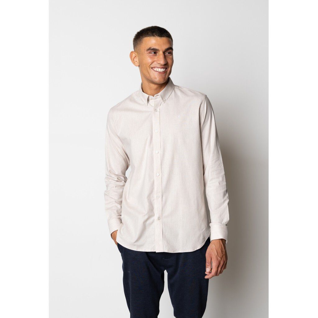 Oxford Stretch Plain L/S