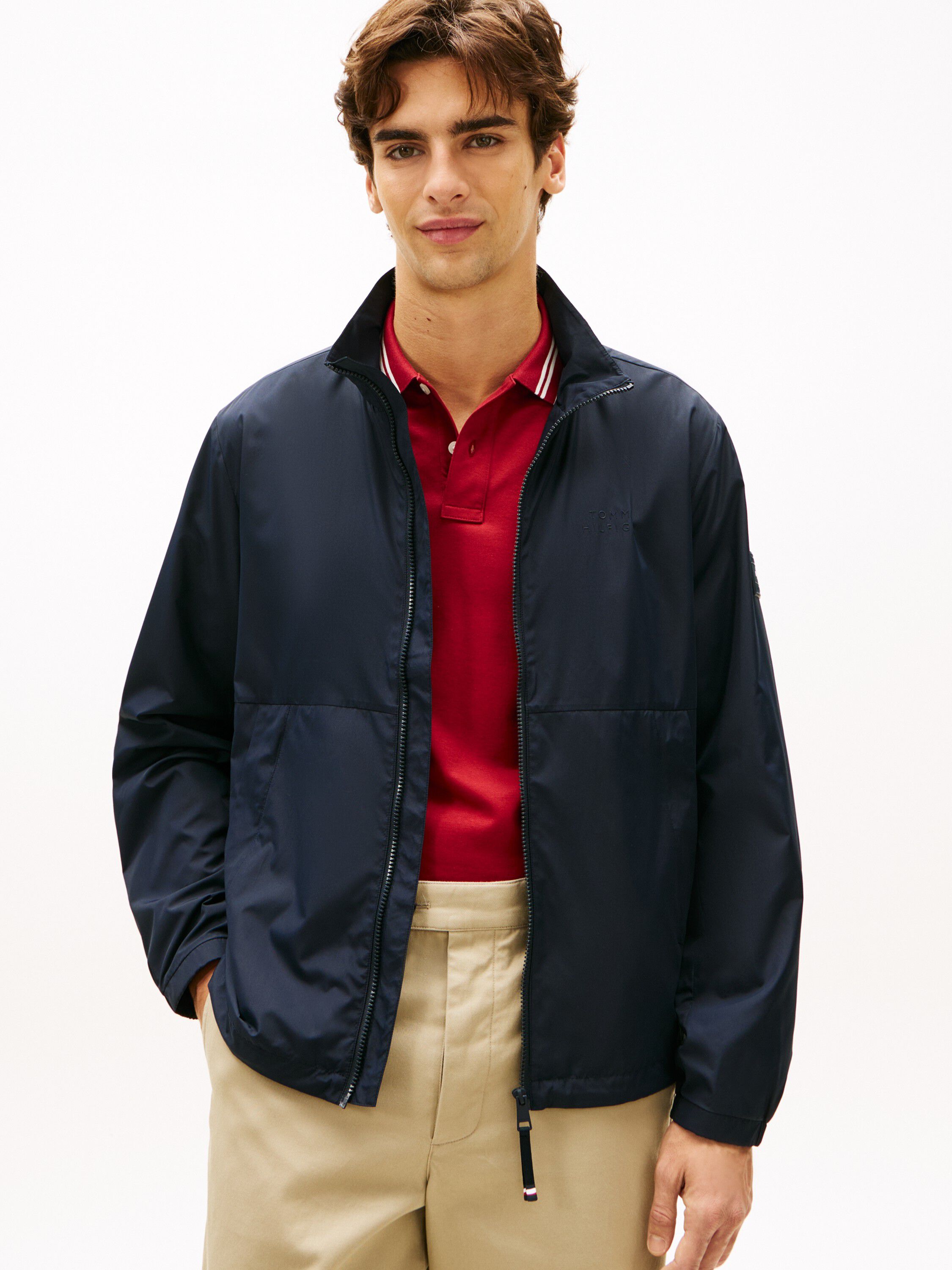 BRANDED BLOUSON