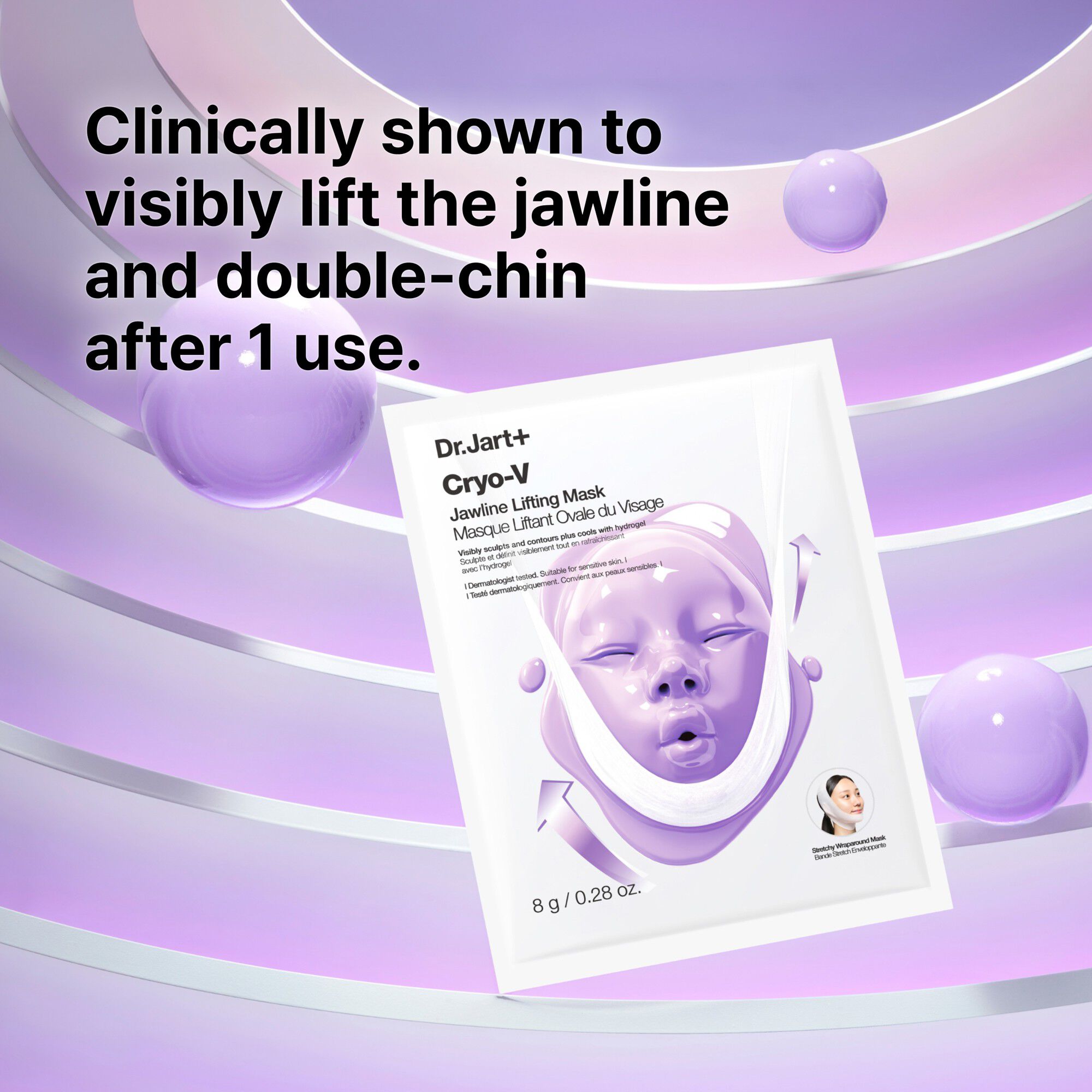Cryo V-Sculpt Jawline Lifting Mask