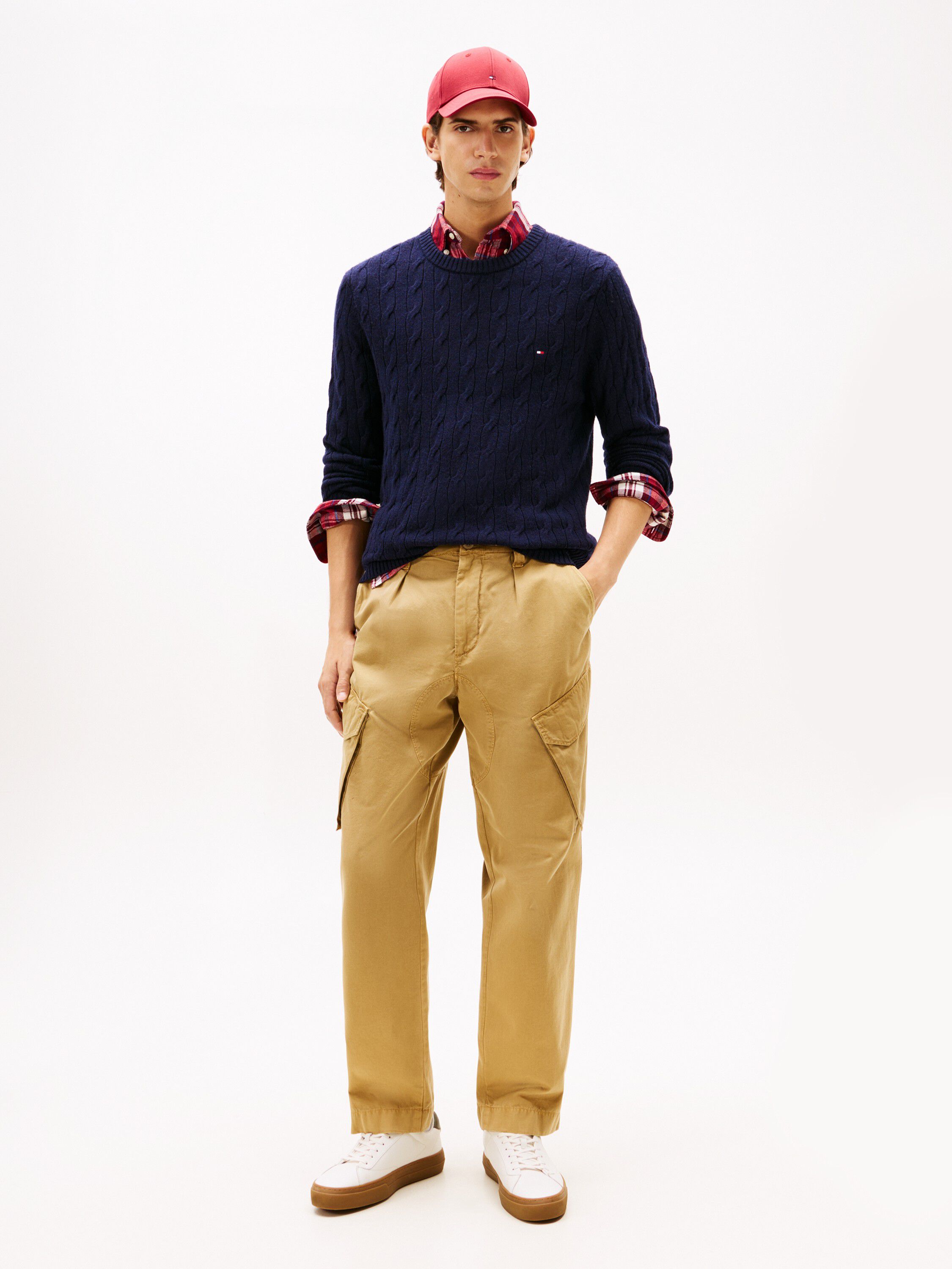 LAMBSWOOL BLEND CABLE CREW