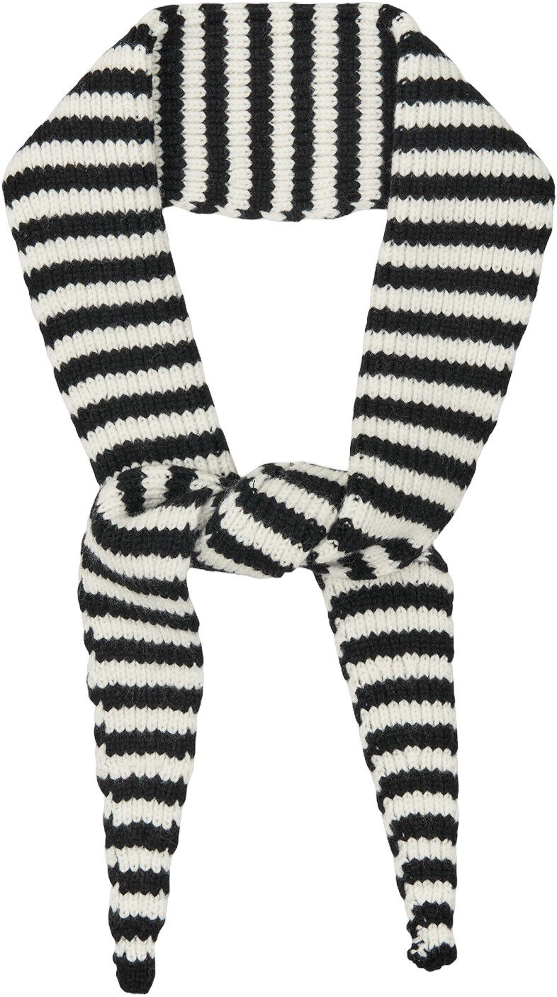 One Wool Momo Stripe scarf