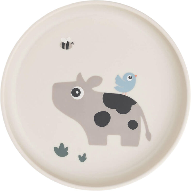 Foodie tallerken Tiny farm Sand