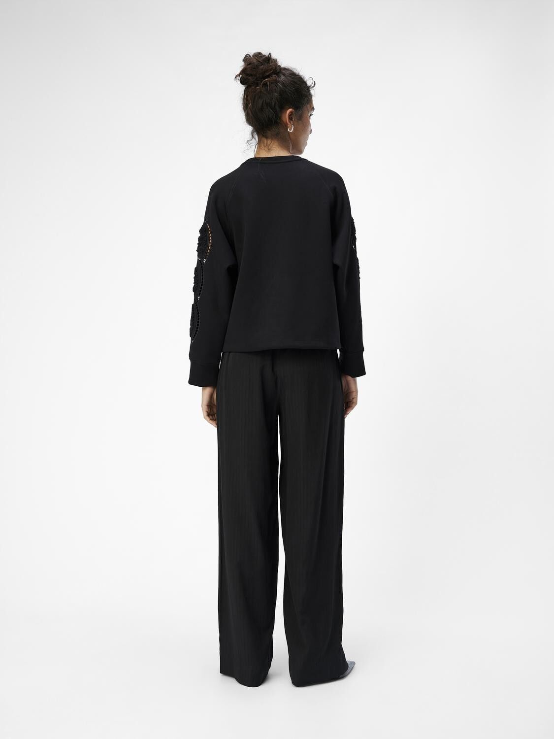 OBJDORINA LO L/S SWEAT TOP REP