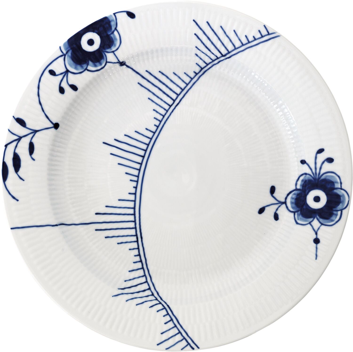 Bl&aring; Mega Riflet Fad rundt 33 cm