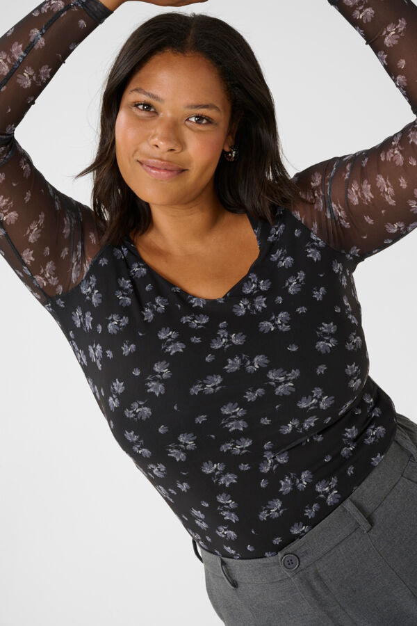 KCautumna Mesh Blouse