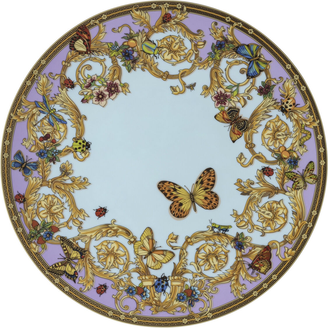Service Plate 33cm, Le jardin de Versace, Versace