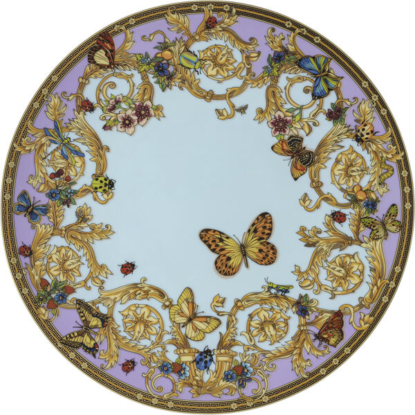 Service Plate 33cm, Le jardin de Versace, Versace