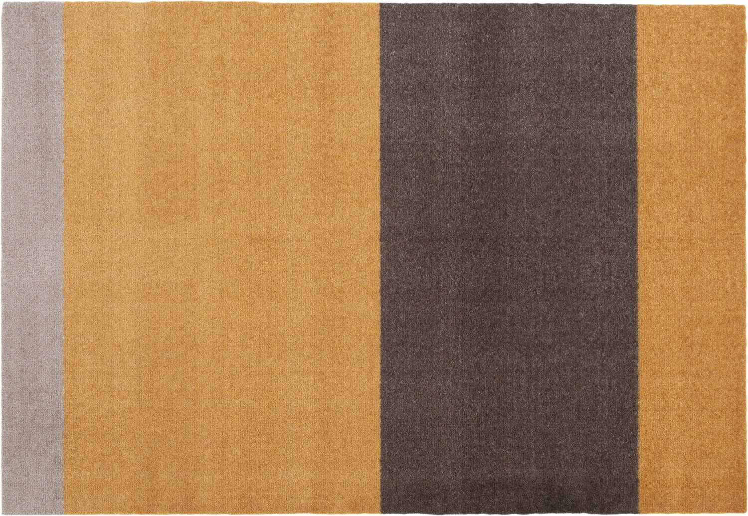 L&oslash;ber, 130x90 cm, stripes-horizon dijon/brun/sand