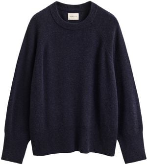 WOOL CASHMERE C-NECK