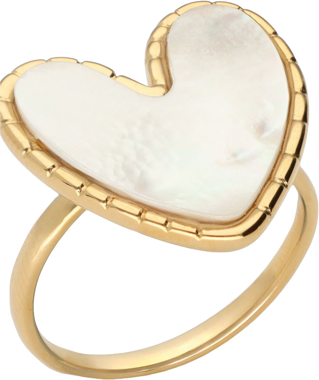 Ring parelmour heart