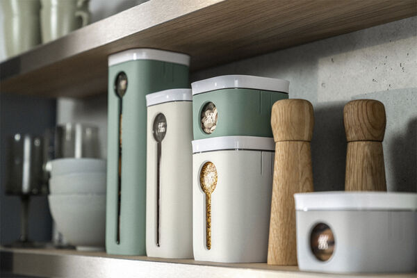 Fresh & Save CUBE Sæt S6 gennemsigtig-hvid