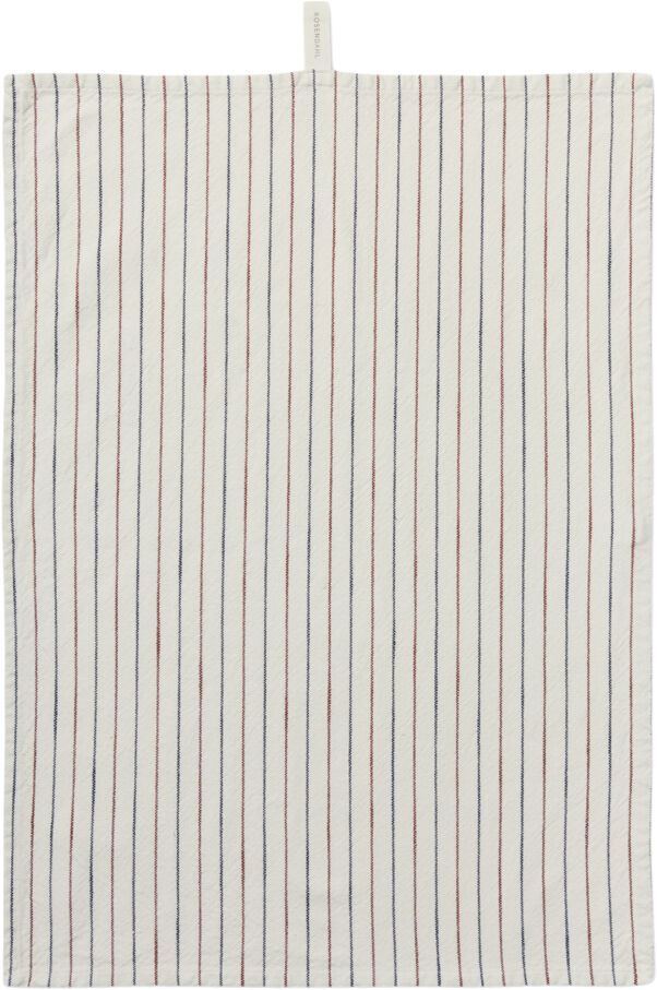 Rosendahl Textiles Garn Viskestykke 50x70 cm bl&aring;/terracotta