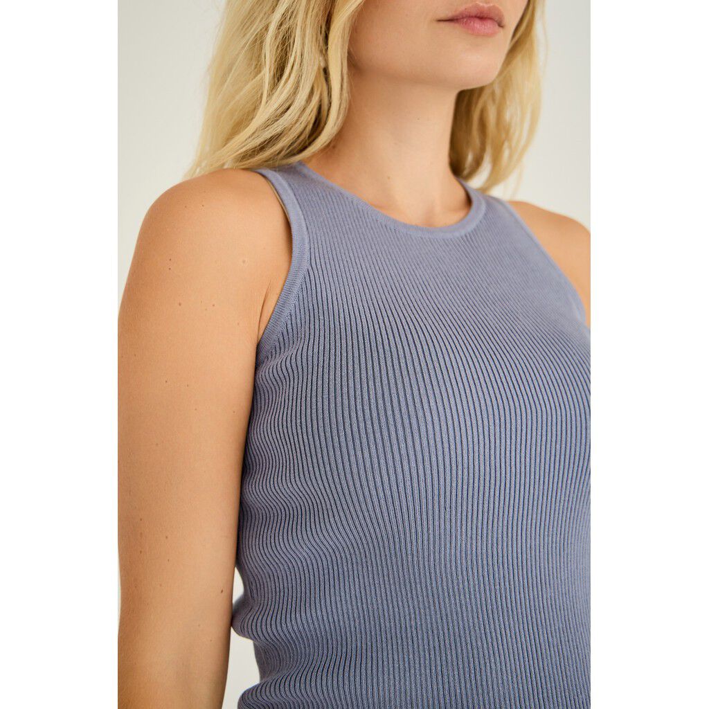 Rib knit tank top