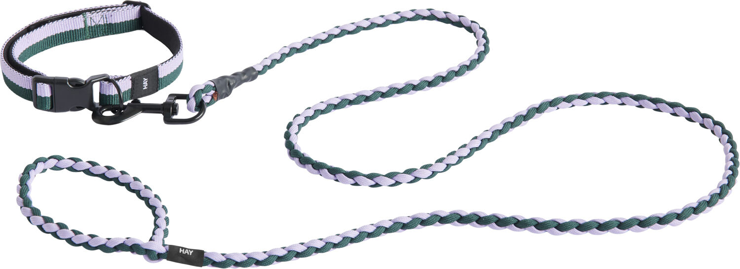 HAY Dogs Leash-Braided-Lavender, gr