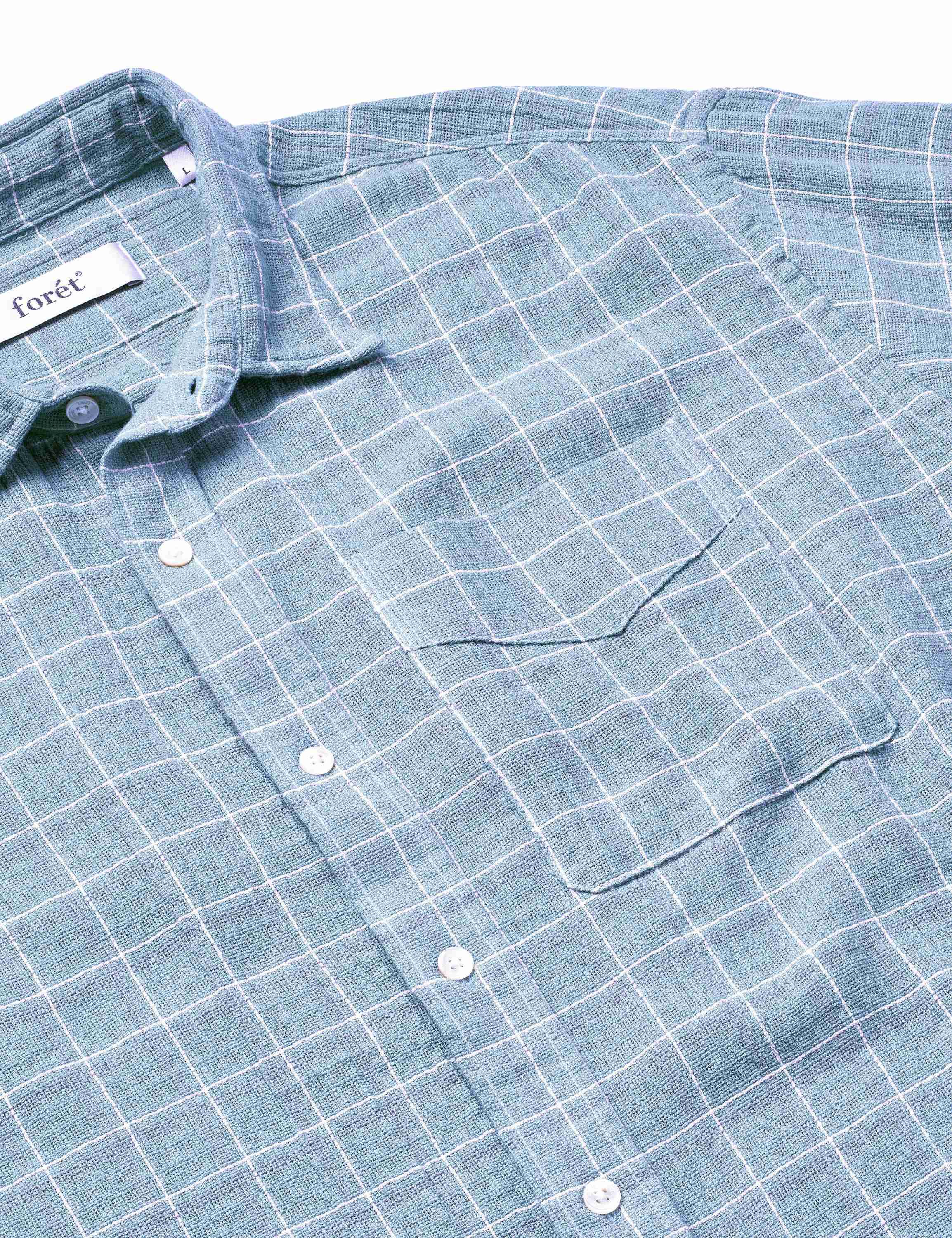 SCOUT RELAXED FIT LOOSE WEAVE CHECK