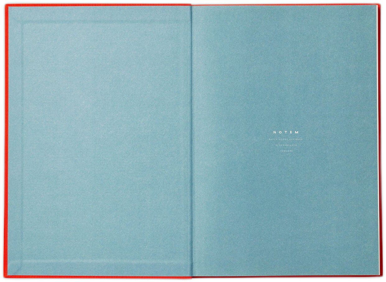 BEA notebook with elastic band