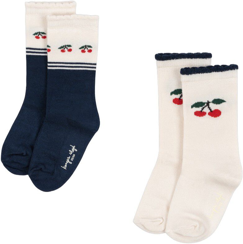 2 PACK JAQUARD SOCKS