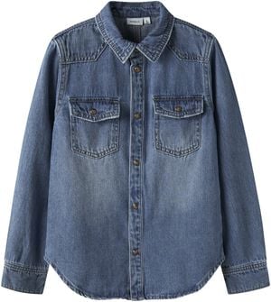 NKMKIM OZ DNM LS SHIRT 6677-OZ T