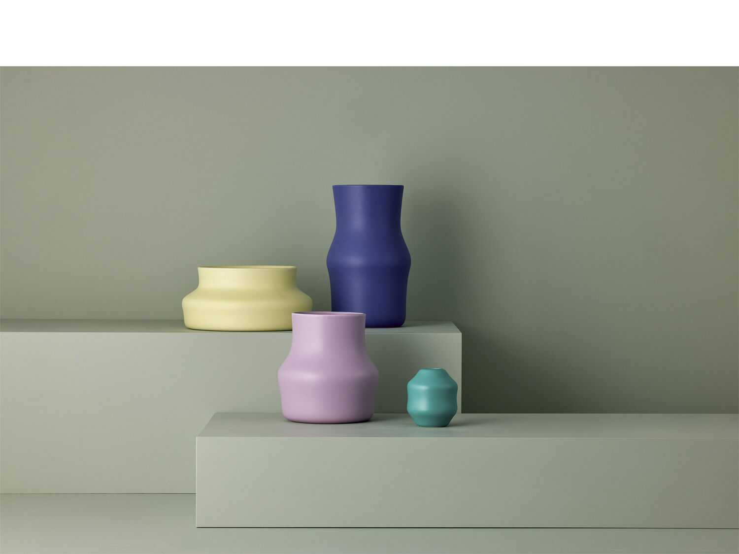 Vase Dorotea 18 x 19,5 cm Lilac Purple Keramikk