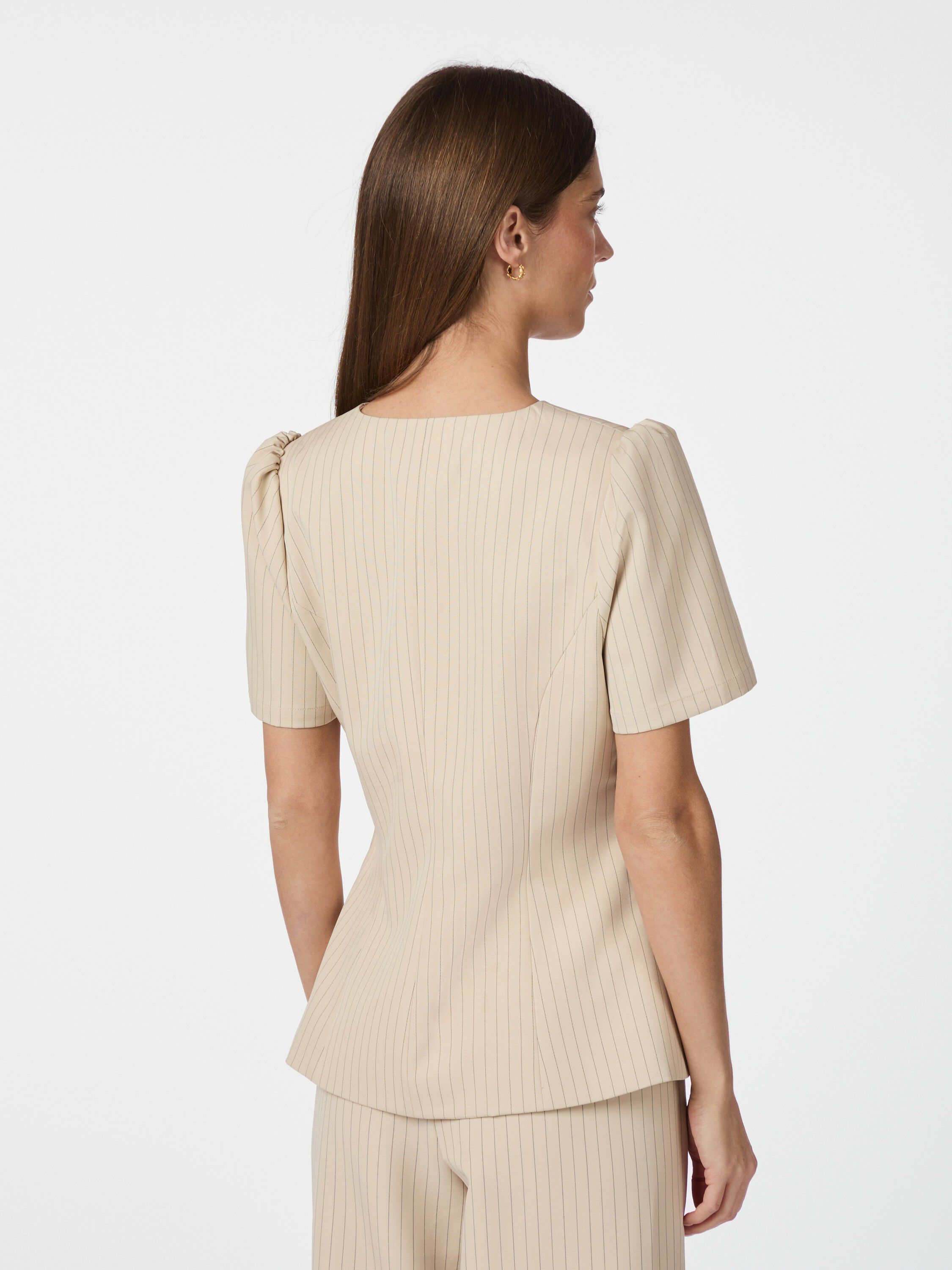 Jules Pinstriped Blouse