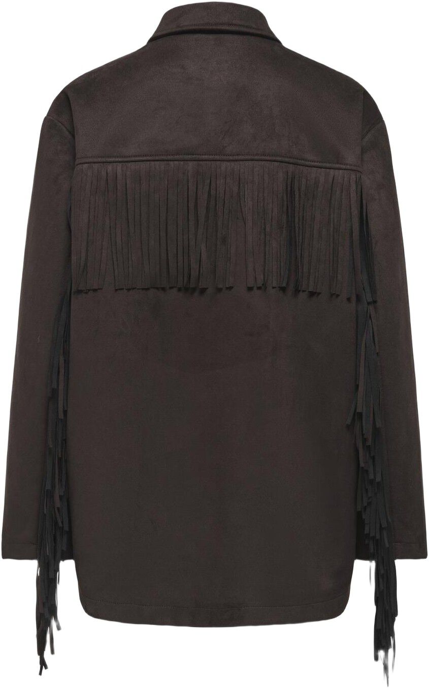 ONLWILLA FRINGES FAUX SUEDE JACKET