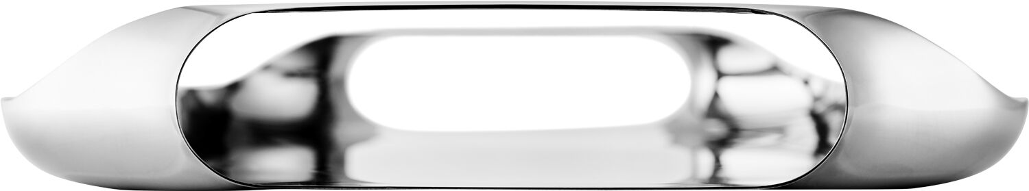 Serveringsbakke 43 x 25 cm st&aring;l