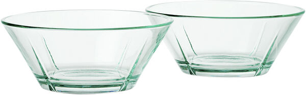 GC Glasskål Ø15 cm recycled glas tone 2 stk.