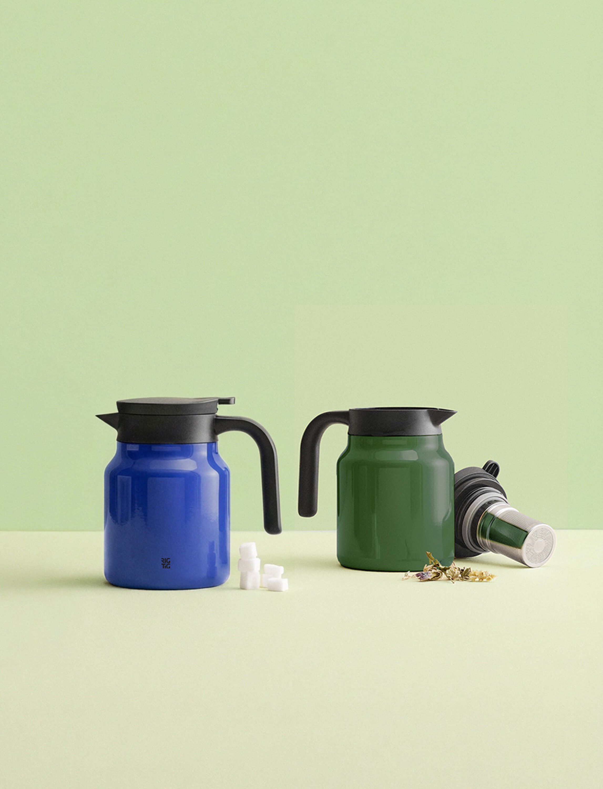 THERM-IT termokanne 0.9 l. dark green