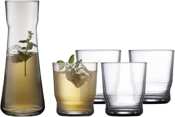 Karaffelsett Lissabon 5 deler Klar